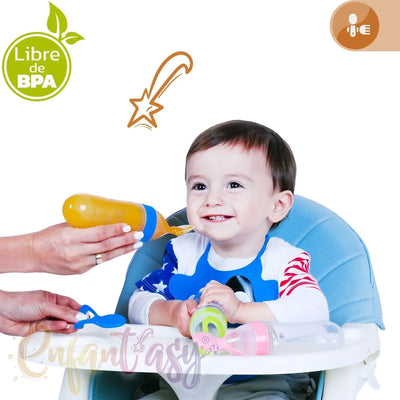 Cuchara Tetero Bebés Contenedor Disponible