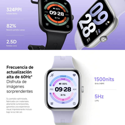 Xiaomi Redmi Watch 5, Smartwatch Llamadas Bluetooth 5atm Gnss, Gris Blanco Blanco Blanco