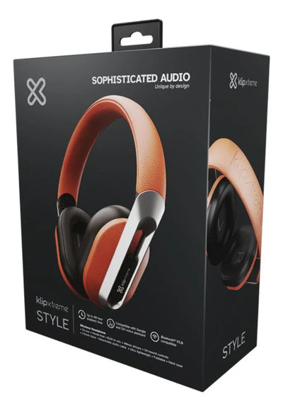 Auriculares Klipxtreme Style Bluetooth Coral Color Rosa