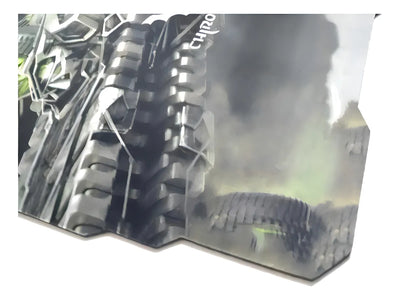 Mouse Pad Gamer 30x25 Cm Wesdar Gp8 Color Verde