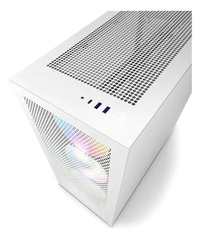 Gabinete Gaming Nzxt H7 Flow Rgb Cm-h71fw-r1 Atx Color Blanco