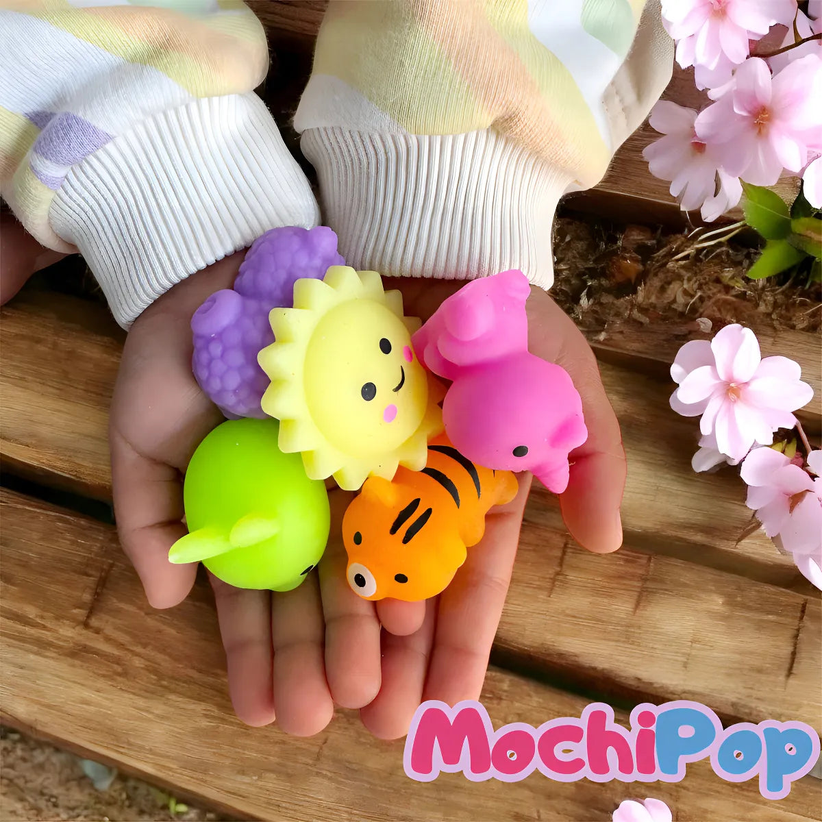 Things Nerd Variado 12 mascotas blandas de mochi para exprimir los squishies