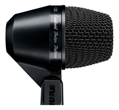 Micrófono Para Bombo Shure Pga52-lc Color Negro