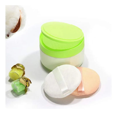 Polvo Suave Para Bebe, Rellenable Y Facil De Usar