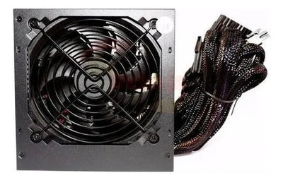 Uf-550w Fuente De Poder Bronze 80 Plus 550w Reales Iconnex Negro