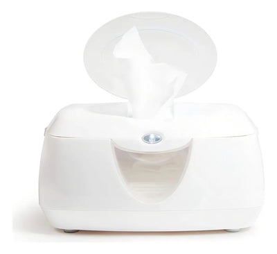 Munchkin Warm Glow Calentador de Toallitas Húmedas | Modelo 10049 | Luz nocturna con autoapagado 10 min | Capacidad 100 toallitas | Calentamiento arriba | Bajo voltaje | Ventana nivel | Libre de BPA