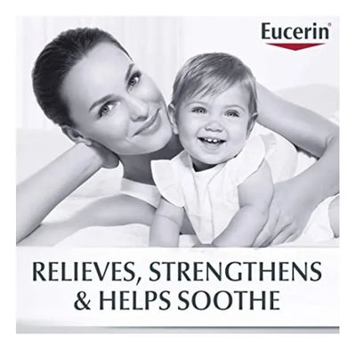 Eucerin Crema Baby Eczema Relief 141 g | Hidratante Hipoalergénica Sin Fragancia Bebé Piel Atópica Seca Sensible | Loción Dermatológica Suave Antipicazón Calmante Reparadora Avena Coloidal Alivio