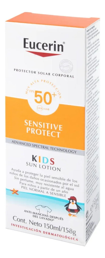 Protector Solar Eucerin Kids Sensitive Protect Fps 50 150 Ml