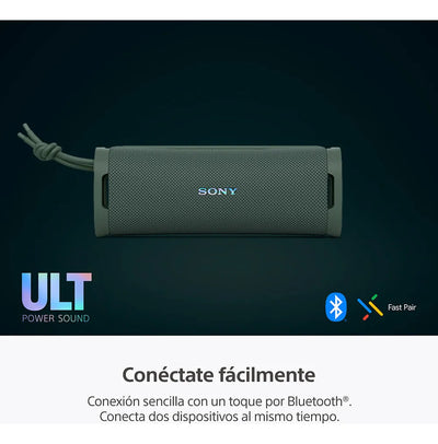 Bocina Sony Portátil Inalámbrica Ult Field 1 | Srs-ult10 Color Gris Bosque