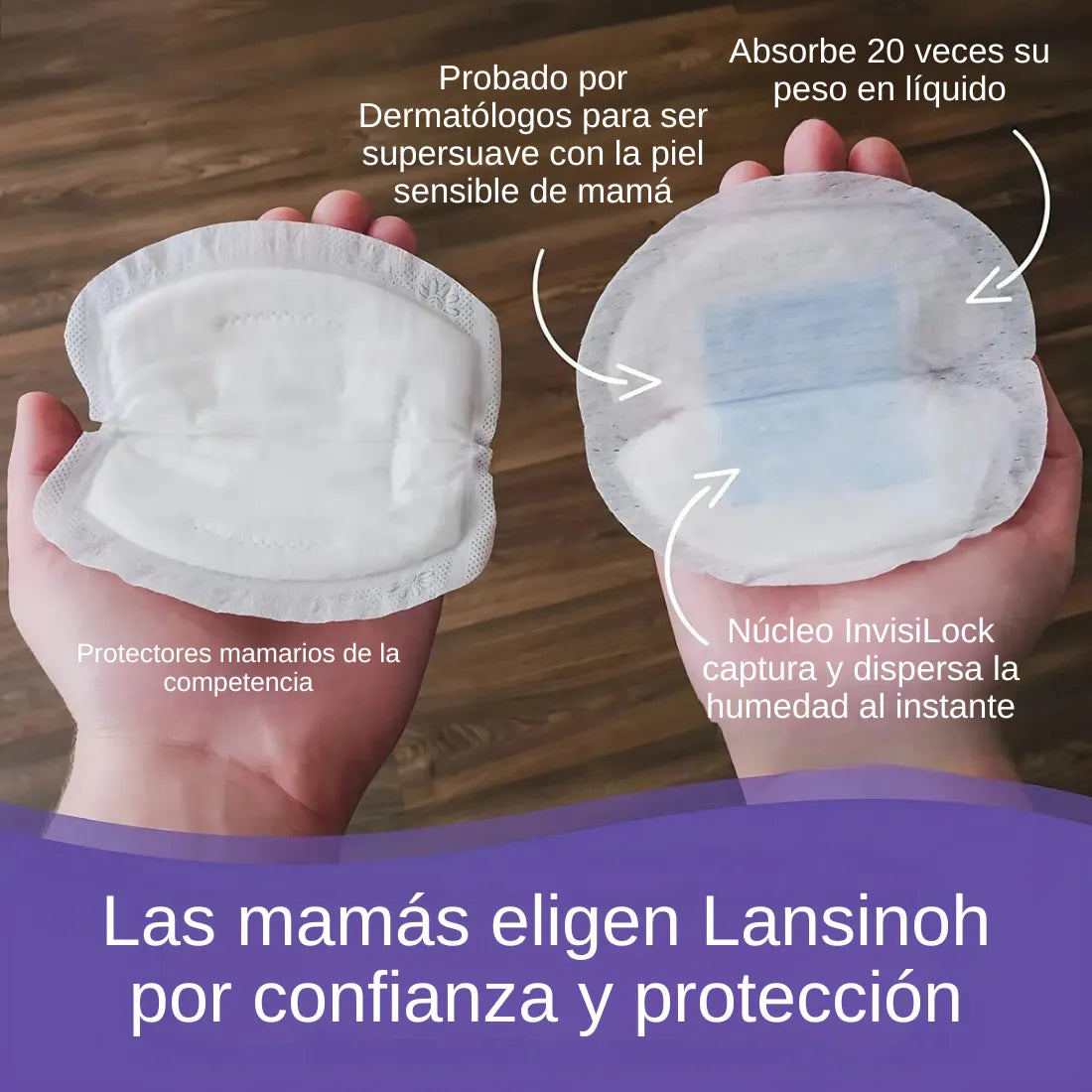 Protectores Mamarios Pezoneras Lactancia Lansinoh