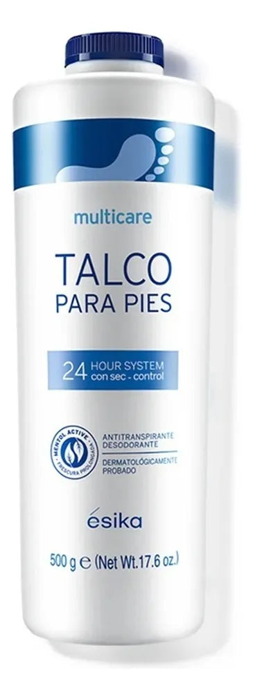Talcos Para Pies Esika 500 Gram