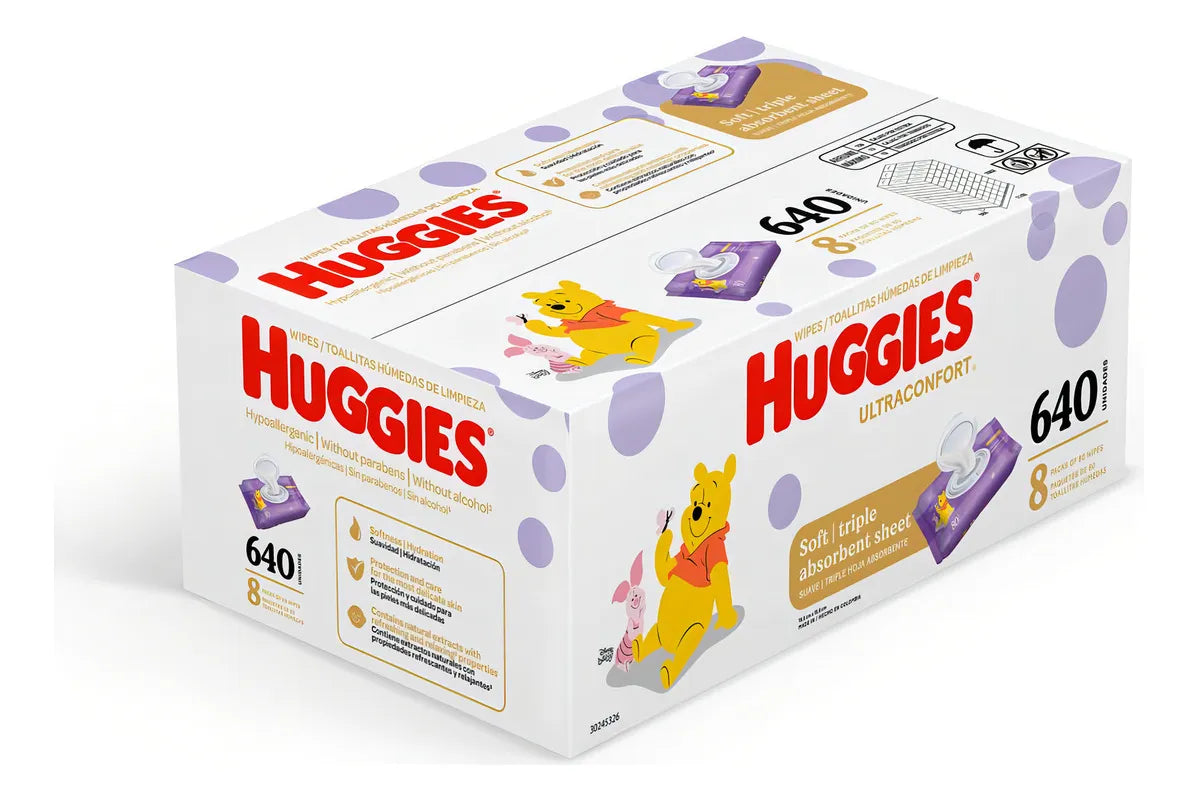 Pañitos Humedos Huggies X 640 - Unidad