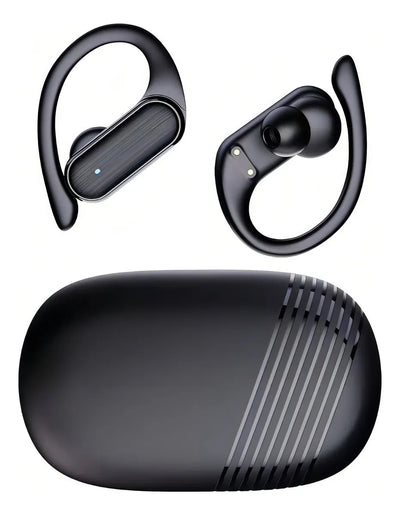 Auricular in-ear gamer inalámbrico A520 negro con luz LED