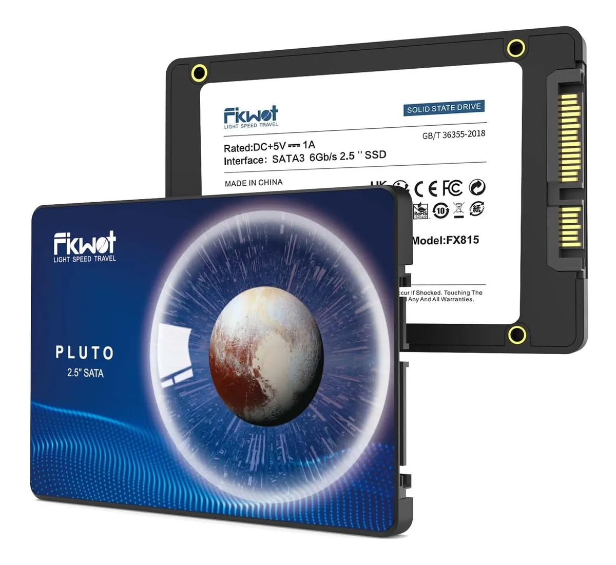 Unidad De Estado Sólido Ssd De 512gb Hasta 560 Mb/s Fikwot Azul