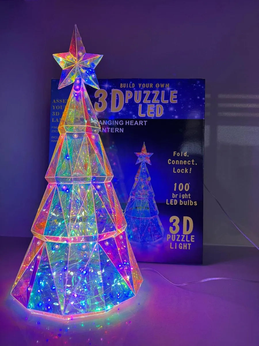 Figuras Decoración Navideña Plásticas Con Luz Rgb