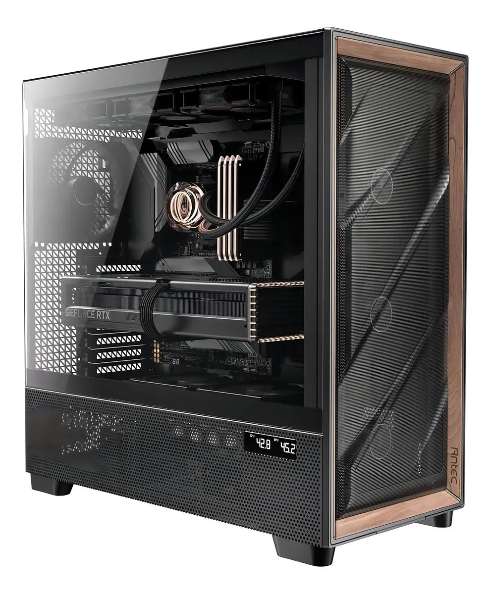 Antec Flux Pro, 6 Ventiladores Pwm Incluidos, Frente De Alto