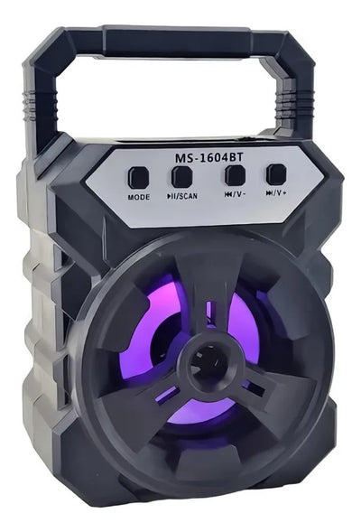 Parlante Portatil Bluetooth Multimedia Micro Sd Usb Radio Color1