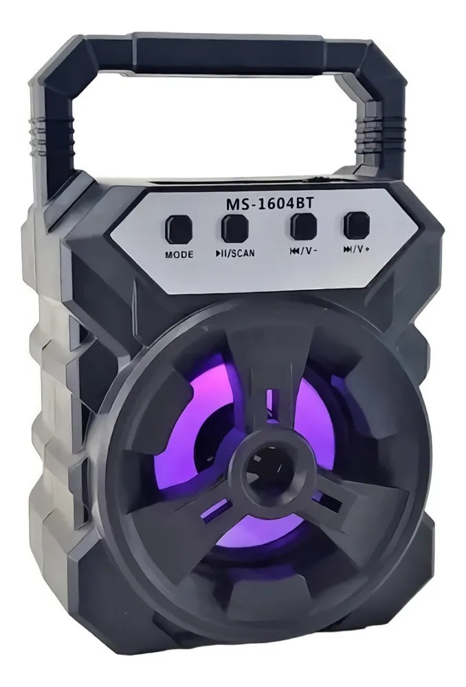 Parlante Portatil Bluetooth Multimedia Micro Sd Usb Radio Color1