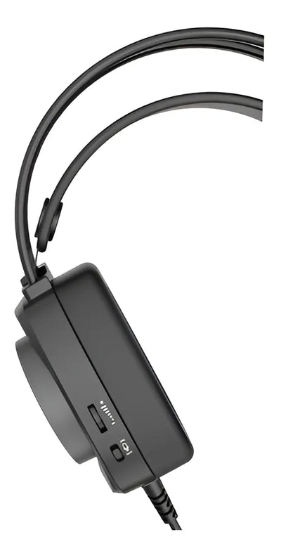 Audifonos Monster Gamer Diadema Auriculares Rgb N5-3.5 Color Negro