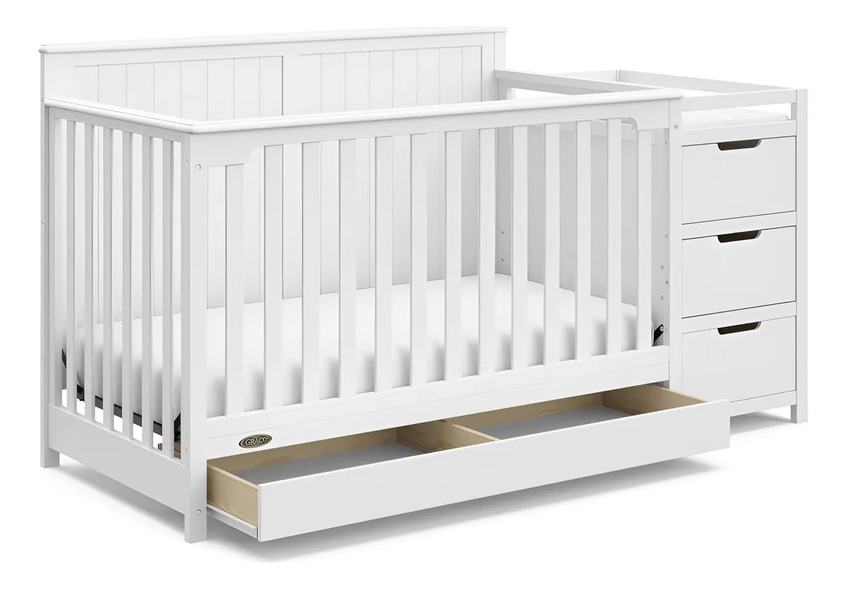 Cuna Convertible Graco Hadley - 4 En 1 Ultra Funcional