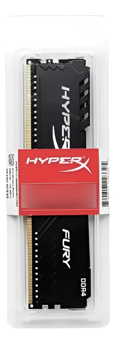 Memoria Ram Fury Color Negro 16 GB Ddr4 Hyperx 3200mhz Hx32C15pb3/16