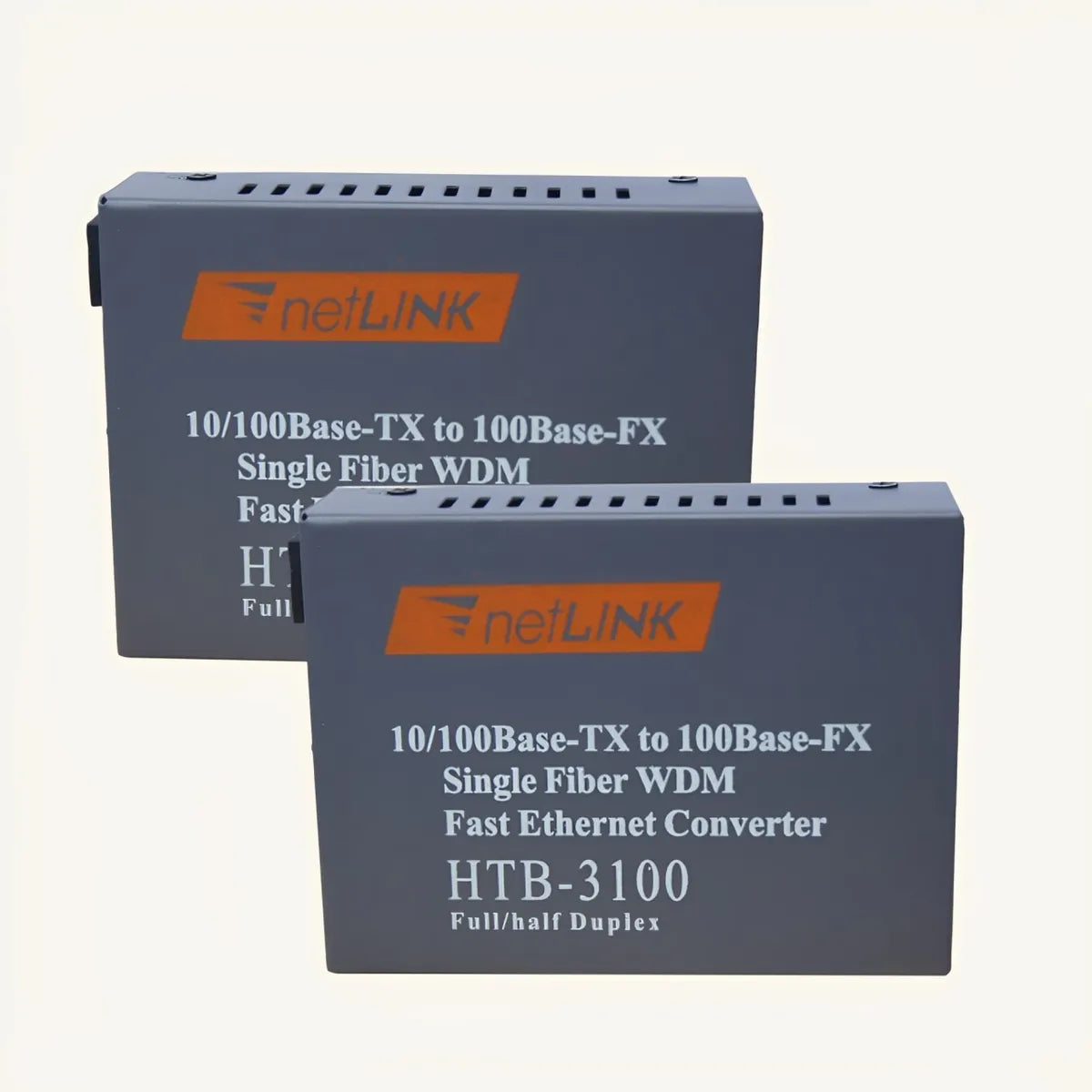 Convertidor De Medios De Fibra Óptica Base 100 25 Km