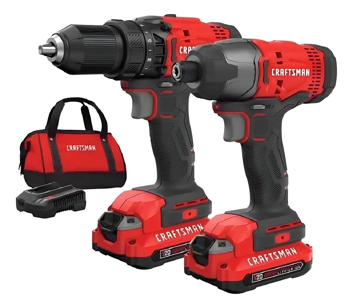 Drill Taladro Impacto Auto Taller Inalámbrico Craftsman