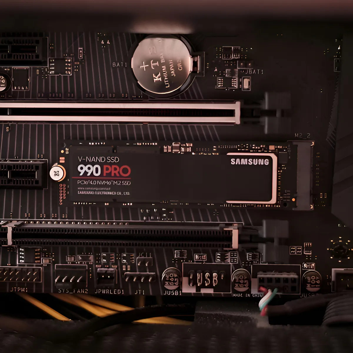 Unidad De Estado Sólido Samsung 990 Pro Pci-e 4.0 Nvme - 1tb Color Negro