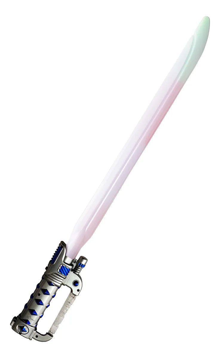 Espada Luz Laser Turelojs Con Sonido Y Luz Gris 64cm Plástico ABS