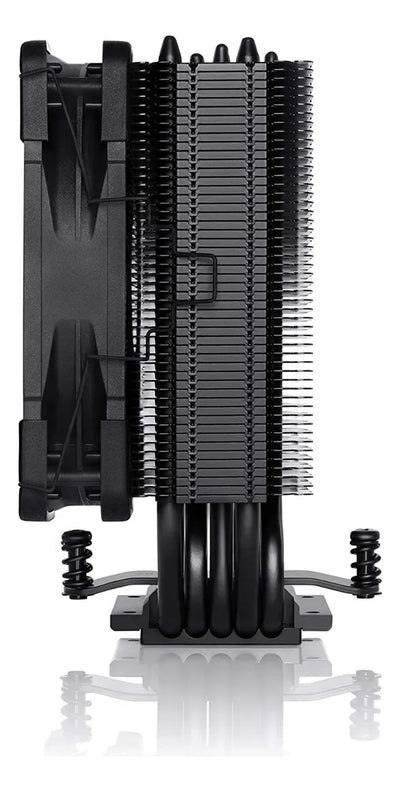Noctua Nh U12s Chromax Black Disipador Cpu Lga115x Am4 Rendi Led Sin Led