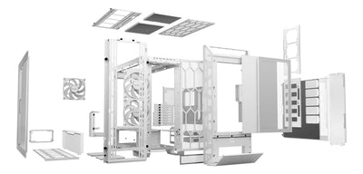 Be Quiet! Dark Base Pro 901 Caja Atx Mid Tower Blanco