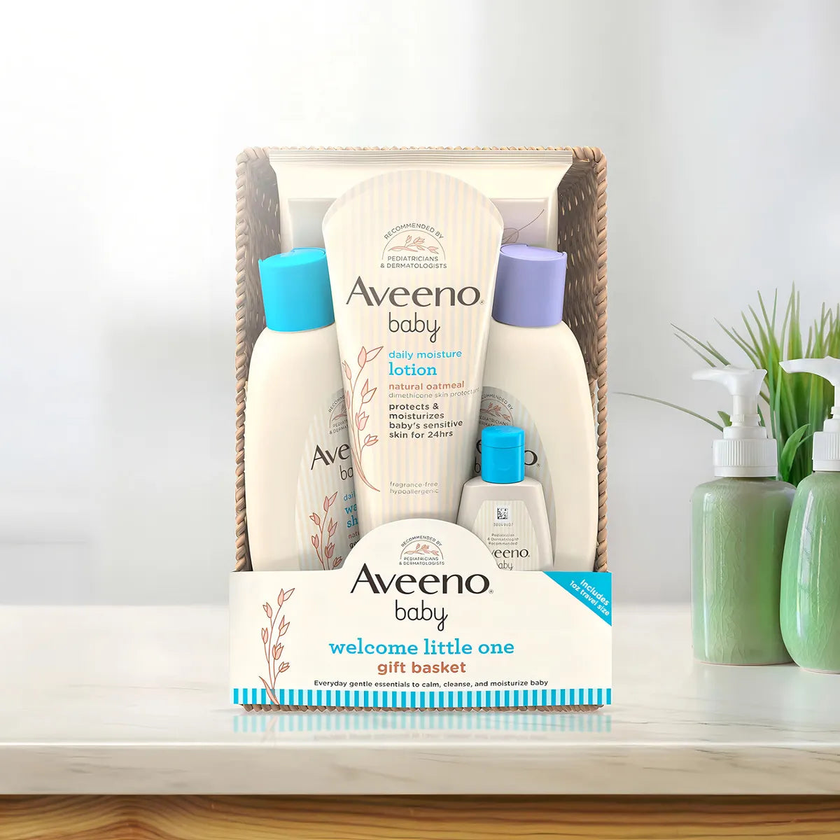 Set Shampoo Crema Aveeno Baby