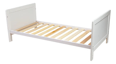 Cuna Cama De Madera Carestino Vigo 140x70 Blanco