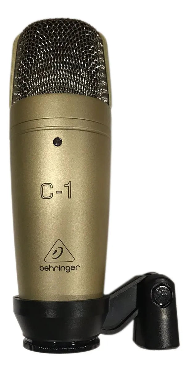 Micrófono Behringer C1 Condensador Cardioide Color Dorado