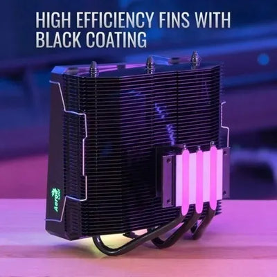 Disipador Gaming Aerocool Cylon 3h Rgb Amd Intel Lga1700