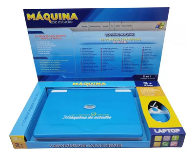 Computador Didáctico Bei Tian 246ES 66 Funciones Azul con Mouse Educativo