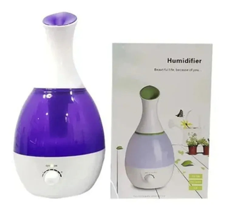 Humidificador Difusor Aromas 3 Litros Tipo Jarron+ Esencia Aleatorio