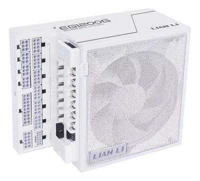 Fuente De Poder Lian Li 1200w Atx Edge Gold Blanco Modular