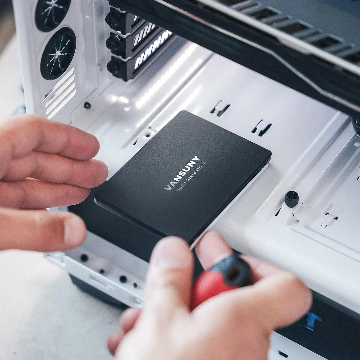 Unidad De Estado Sólido Ssd De 512gb, Hasta 500mb/s Vansuny Negro