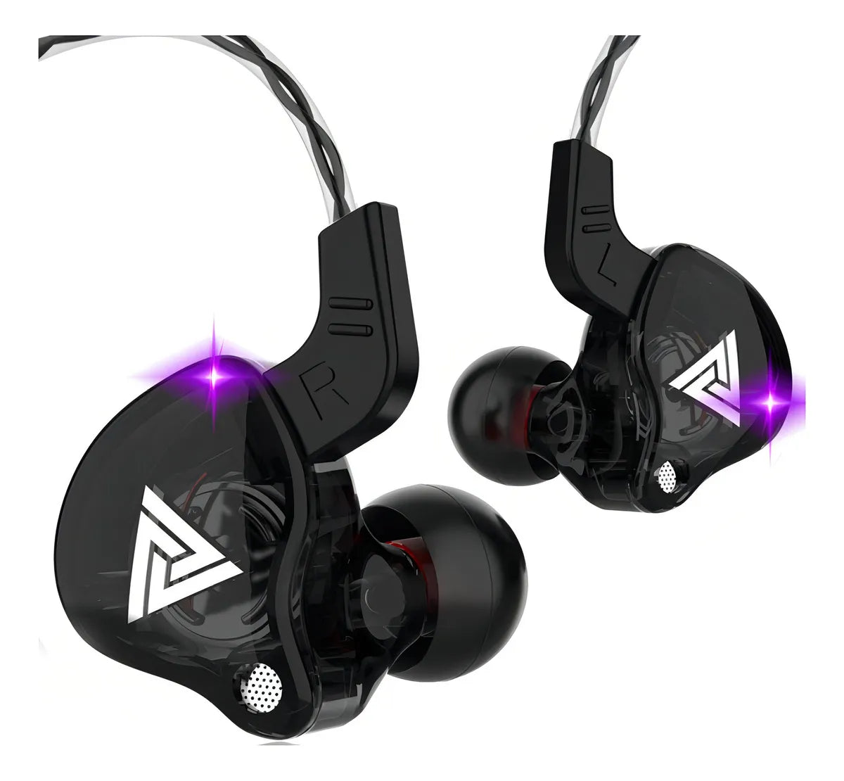Fone de ouvido in-ear sem fio QKZ Audio AK6 AK6 negro