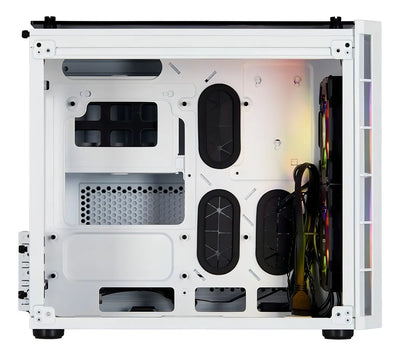 Chasis Corsair Crystal 280x Rgb Black Color Blanco