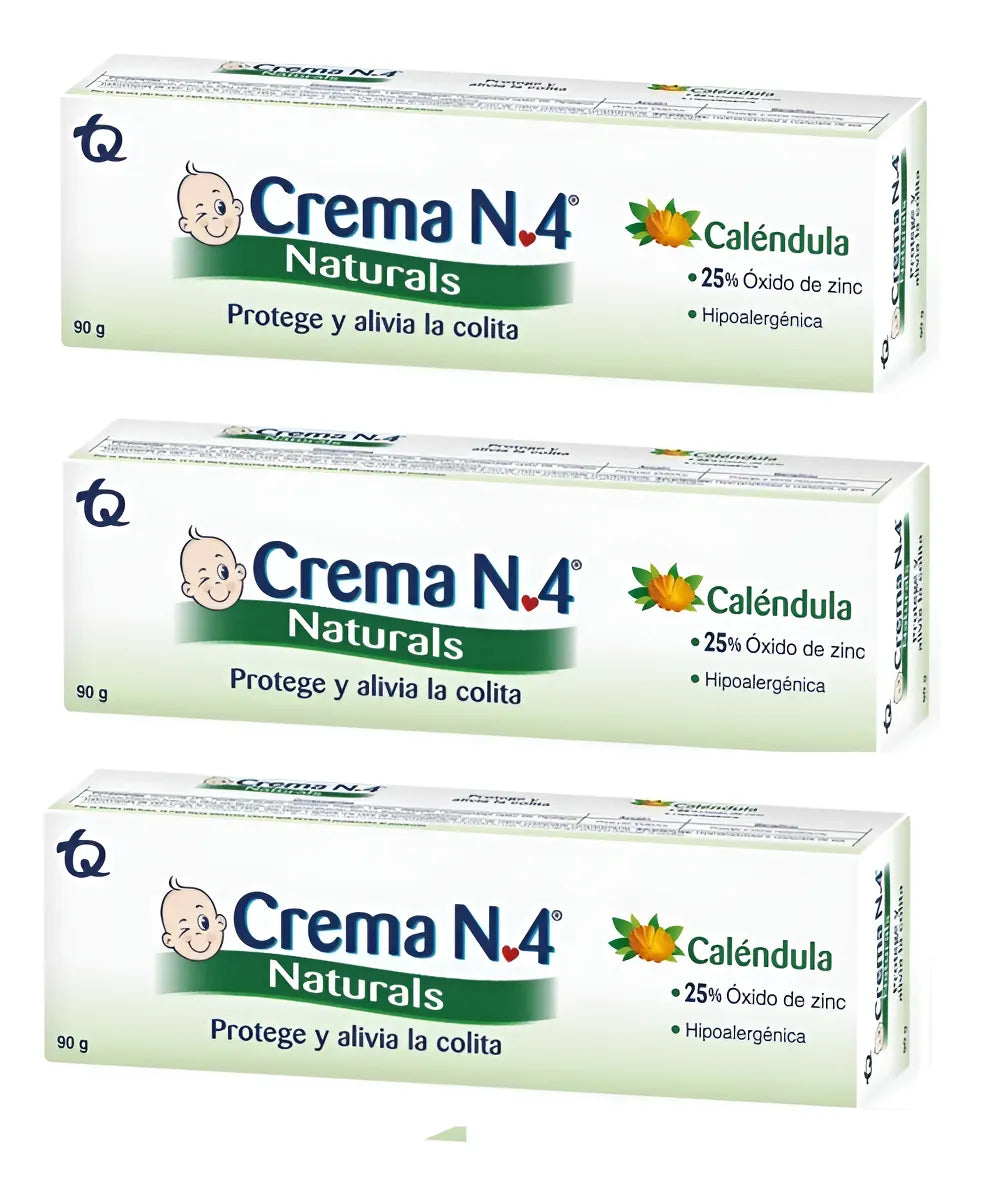 Pack Crema No. 4 X90g Naturals