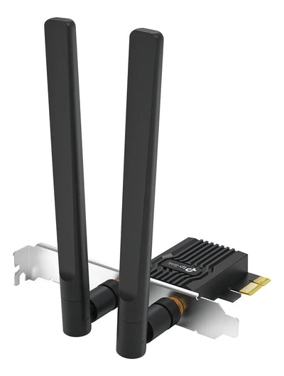 Tarjeta de red con adaptador Ax3000 Pcie Wifi 6+ Bluetooth 5.2