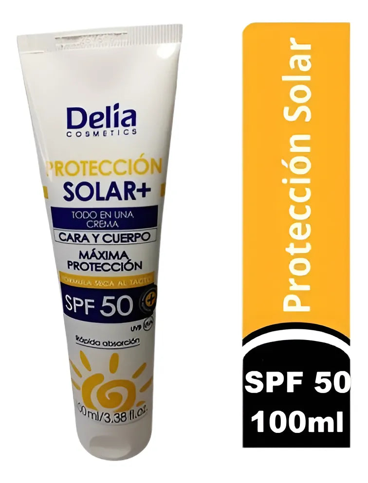 Bloqueador Protector Solar Cara