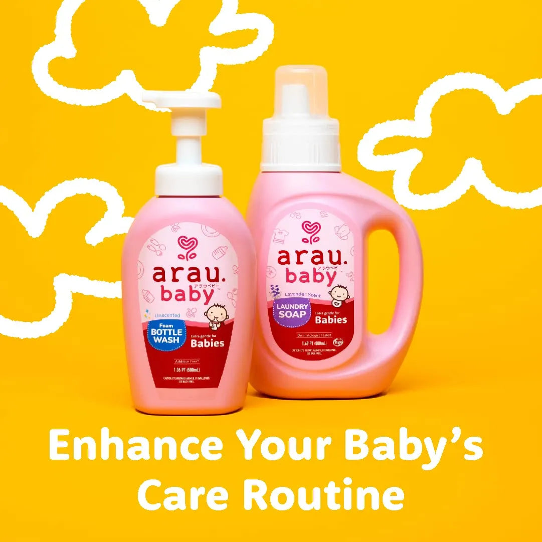 Arau Baby Jabon De Espuma Para Botellas, Sin Perfume (16.9 F
