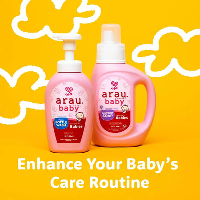 Arau Baby Jabon De Espuma Para Botellas, Sin Perfume (16.9 F