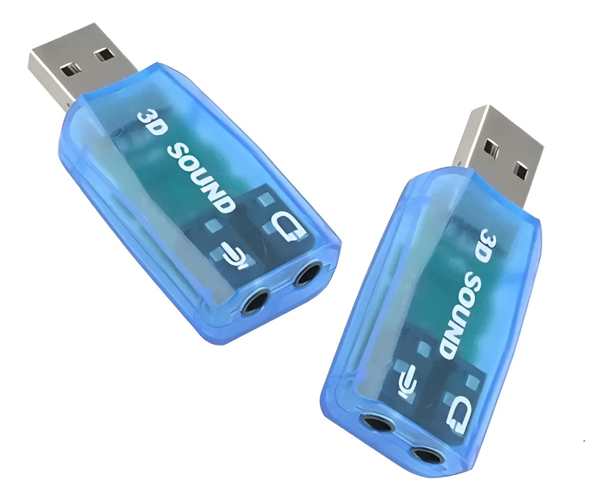 Tarjeta De Sonido Interface Audio Usb 5.1 Controlador Pc