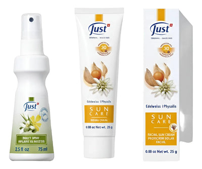 Protector Solar + Repelente Insectos Just