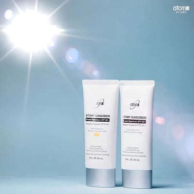 Protector Solar Atomy tono blanco Sunscreen