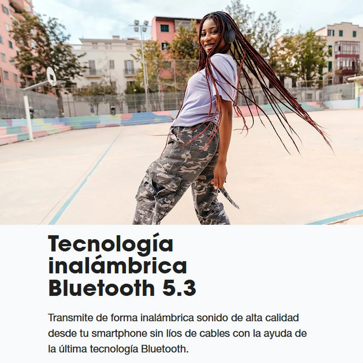 Jbl Tune 520bt, Diadema Manos Libres Bluetooth Pure Bass, Bl Azul